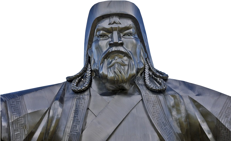 Mecha Khan Is Late For The Party, But He Brought Chex - Genghis Khan (783x495), Png Download