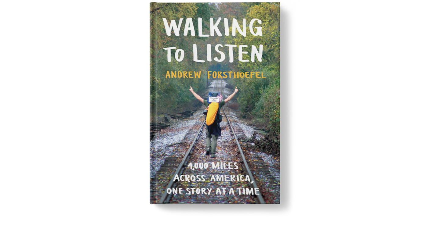 Walking To Listen: 4,000 Miles Across America, One (1405x748), Png Download