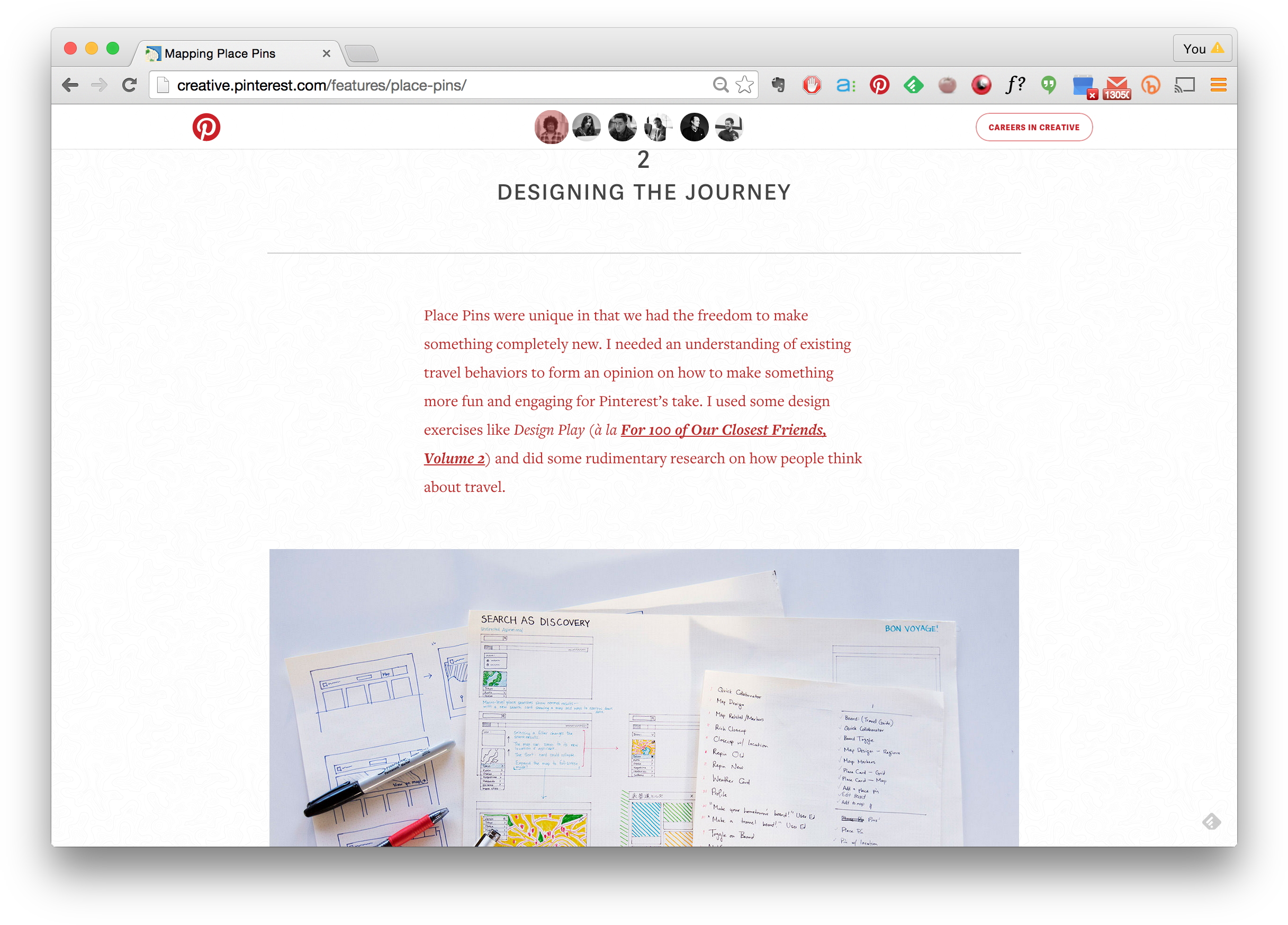 Mapping Place Pins, Multi Voice Design Process Narrative - Web Page (2464x1770), Png Download