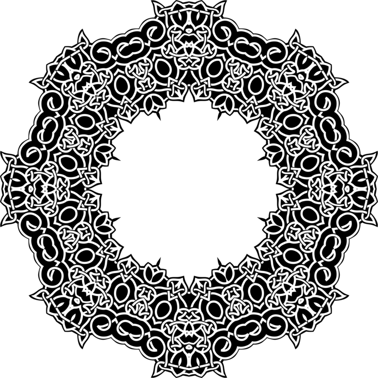 Celtic Knot Ornament Drawing Celtic Knot Ornament Celts - Clip Art (750x750), Png Download