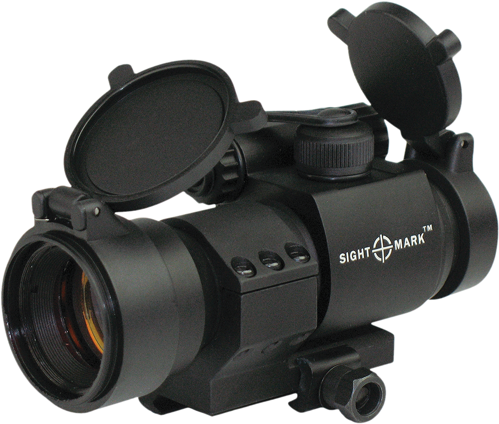 Sightmark Sm13041 Tac Red Dot - Sightmark Tactical Red Dot Sight 1x Riflescope (1000x898), Png Download