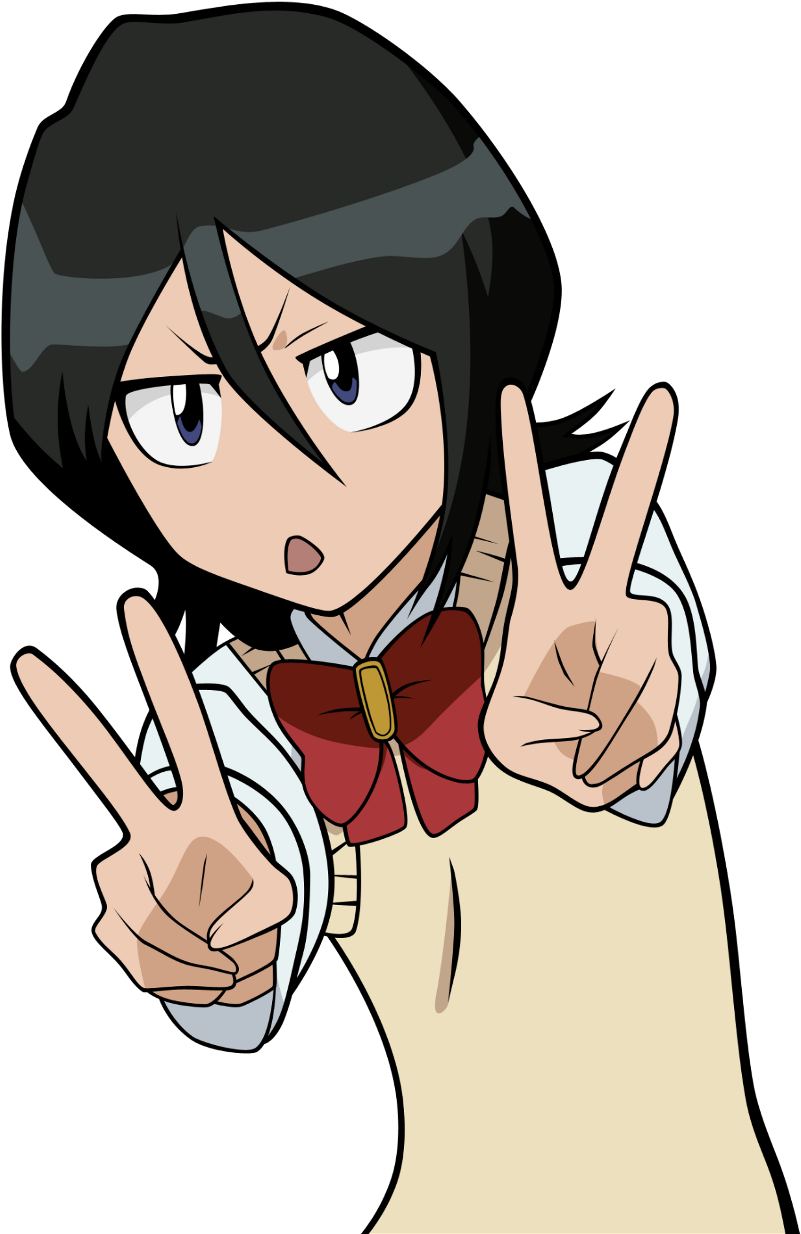 Report Abuse - Bleach Rukia (1024x1295), Png Download