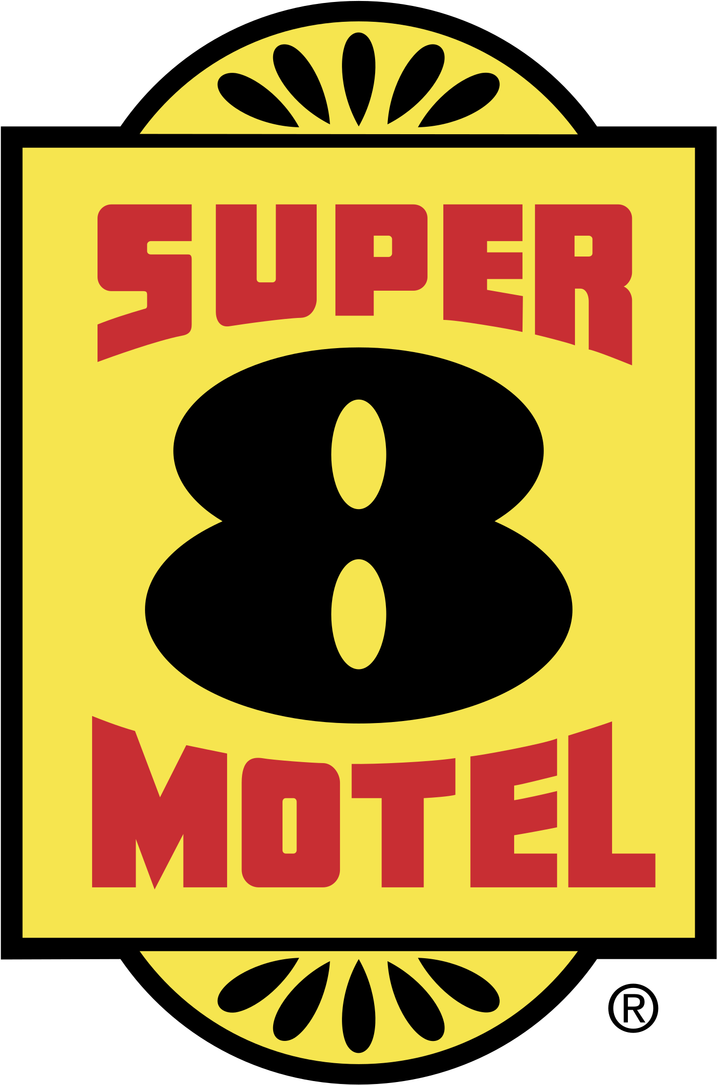 Super 8 Motel Logo Png Transparent - Super 8 Motel Logo (2400x2400), Png Download