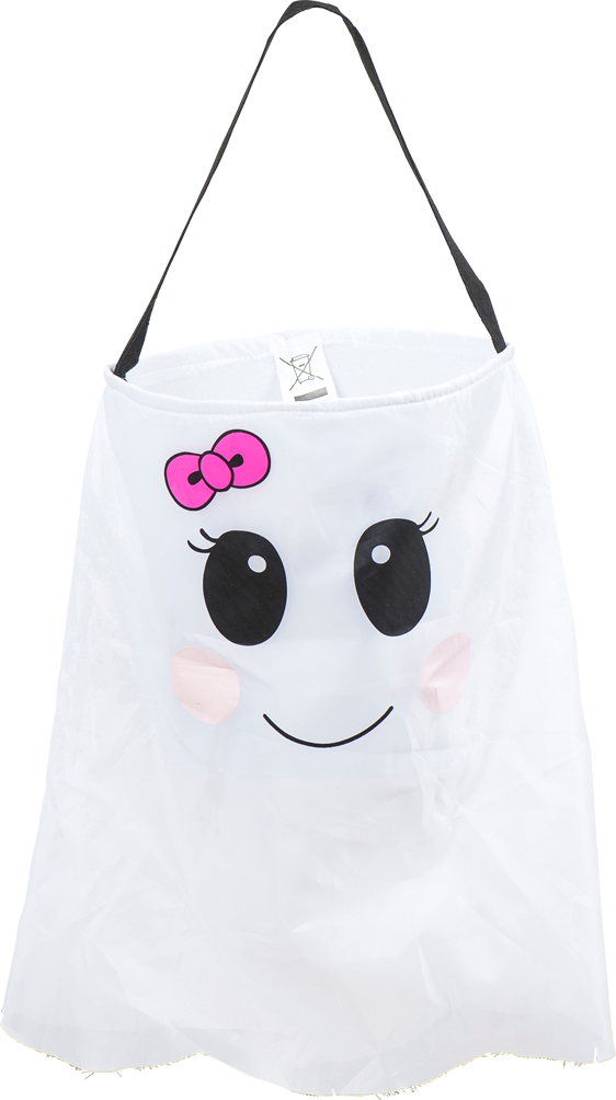 Trick/treat Lightup Ghost Bag, , Large - Spökgodispåse Med Ljus Toddler Halloween (562x1004), Png Download