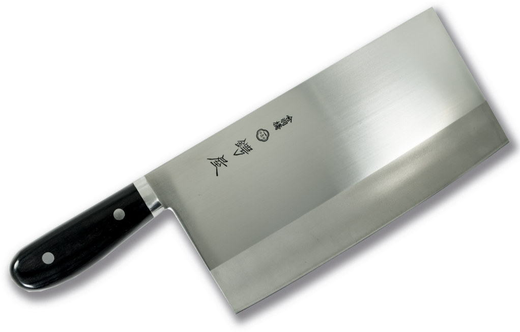Tsubaya Stainless Chinese Cleaver 220mm Pakka Handle - Cleaver (1024x683), Png Download