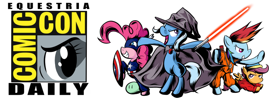 Captain America, Comic Con, Dragon Ball, Equestria - Comic Con (1000x350), Png Download