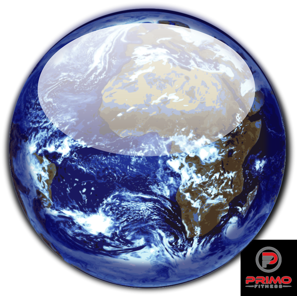 16910 Illustration Of A Globe Pv - Transparent Earth (958x957), Png Download