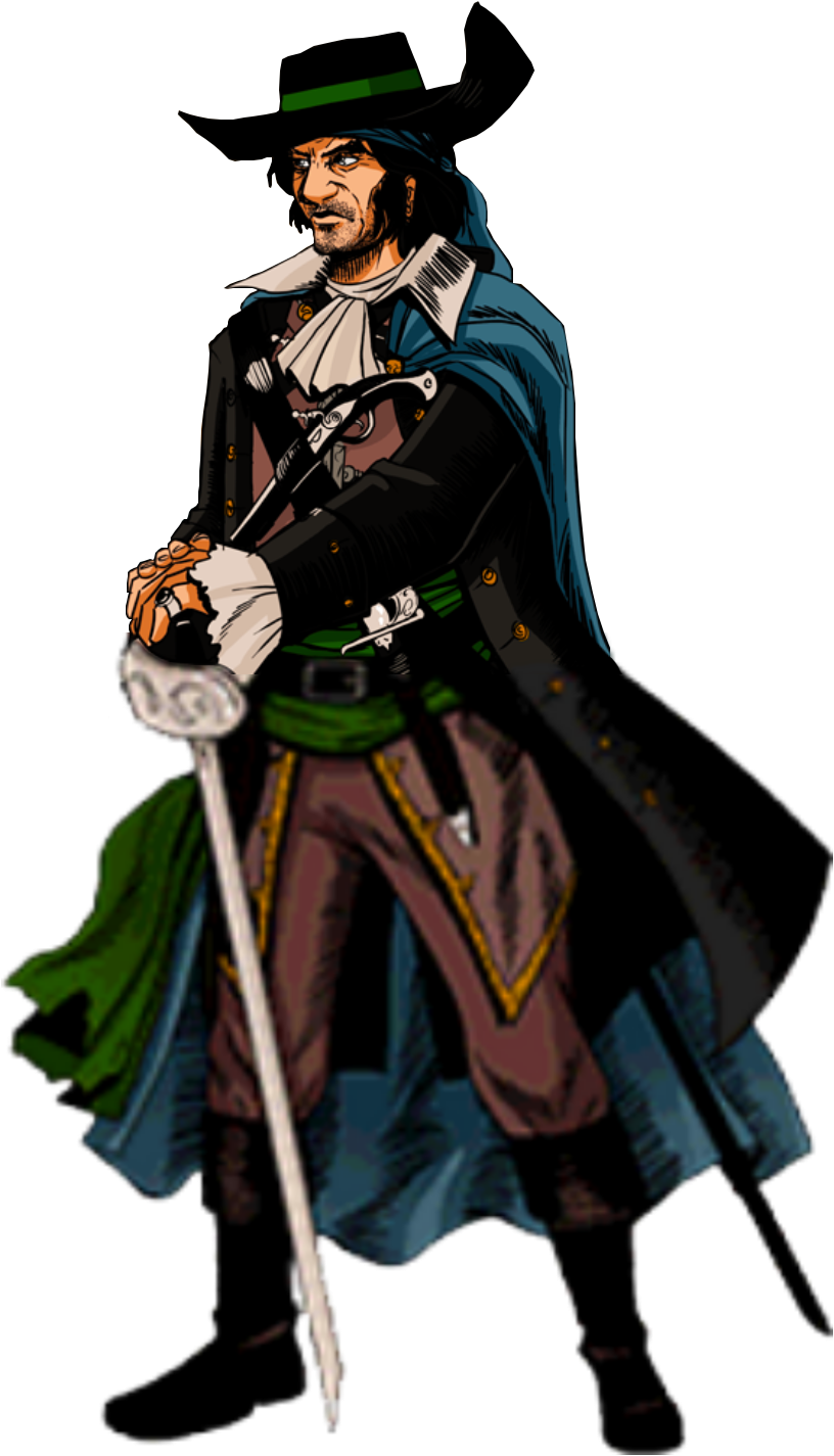 Olivier Levasseur - Assassin's Creed: Pirates (820x1435), Png Download