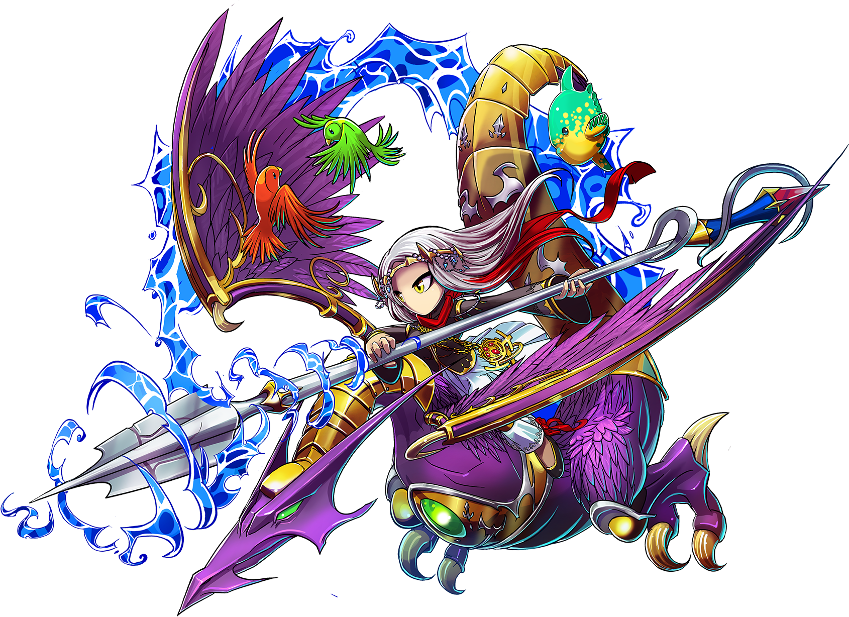 Arbez's Super Brave Burst - Brave Frontier Maxwell (1690x1228), Png Download