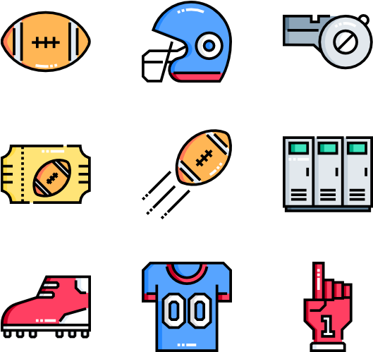 American Football - Icon (600x564), Png Download
