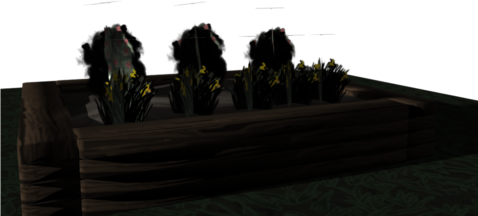 I Then Completed A Set Of Grasses For Use In Terrain - Palm Tree (960x540), Png Download