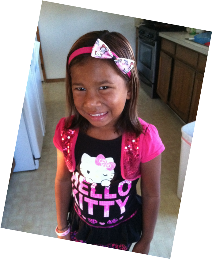 Thick Sweat Band Style - Girl (692x845), Png Download