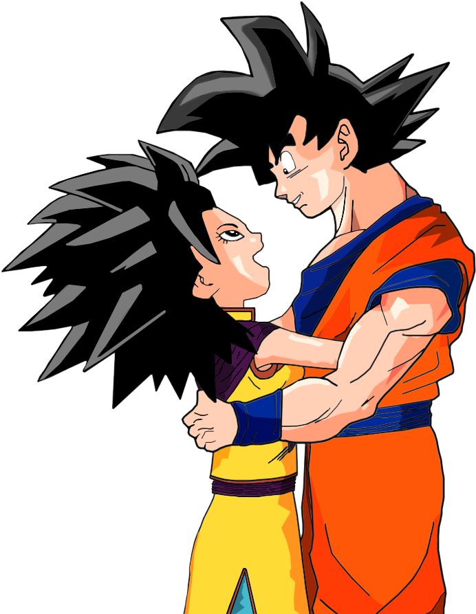 View Samegoogleiqdbsaucenao Caulifla 202 , - Goku E Caulifla Love (1024x909), Png Download