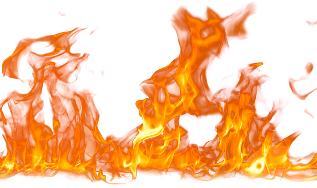 Cartoon Fire Png - Flames Png (640x480), Png Download