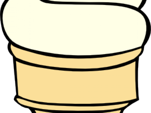 Ice Cream Clipart Vanilla - Vanilla Ice Cream Clipart (640x480), Png Download