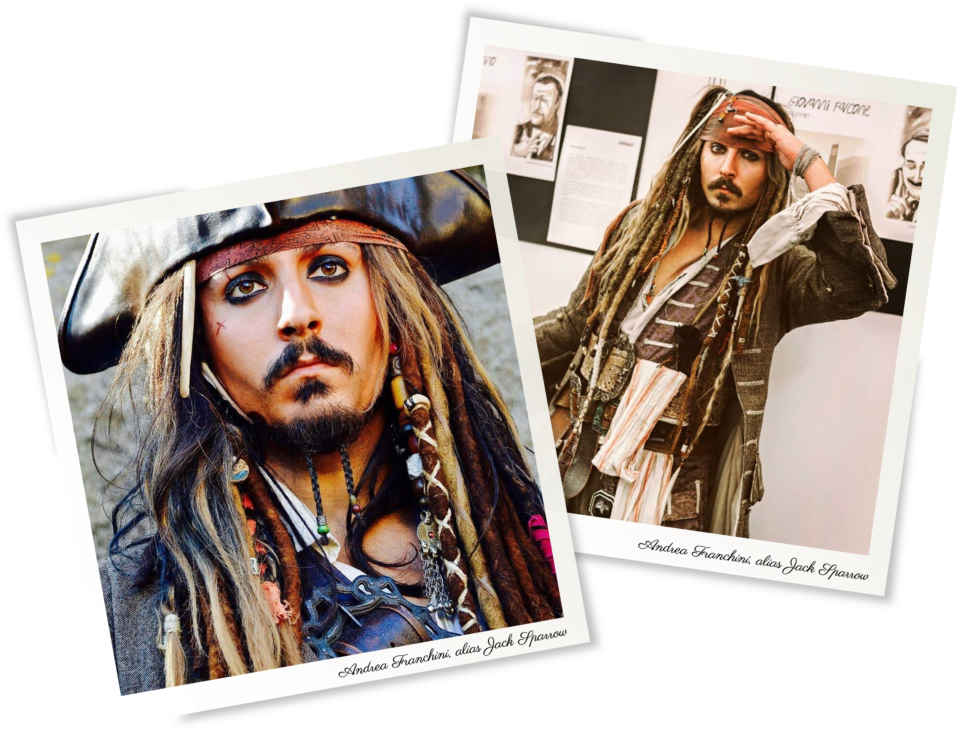 Il Pirata Jack Sparrow - Girl (1024x826), Png Download