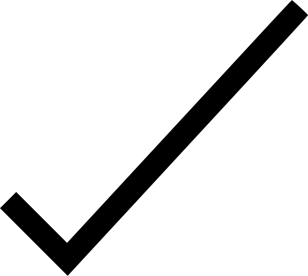 Png File - Checkmark Png (980x878), Png Download