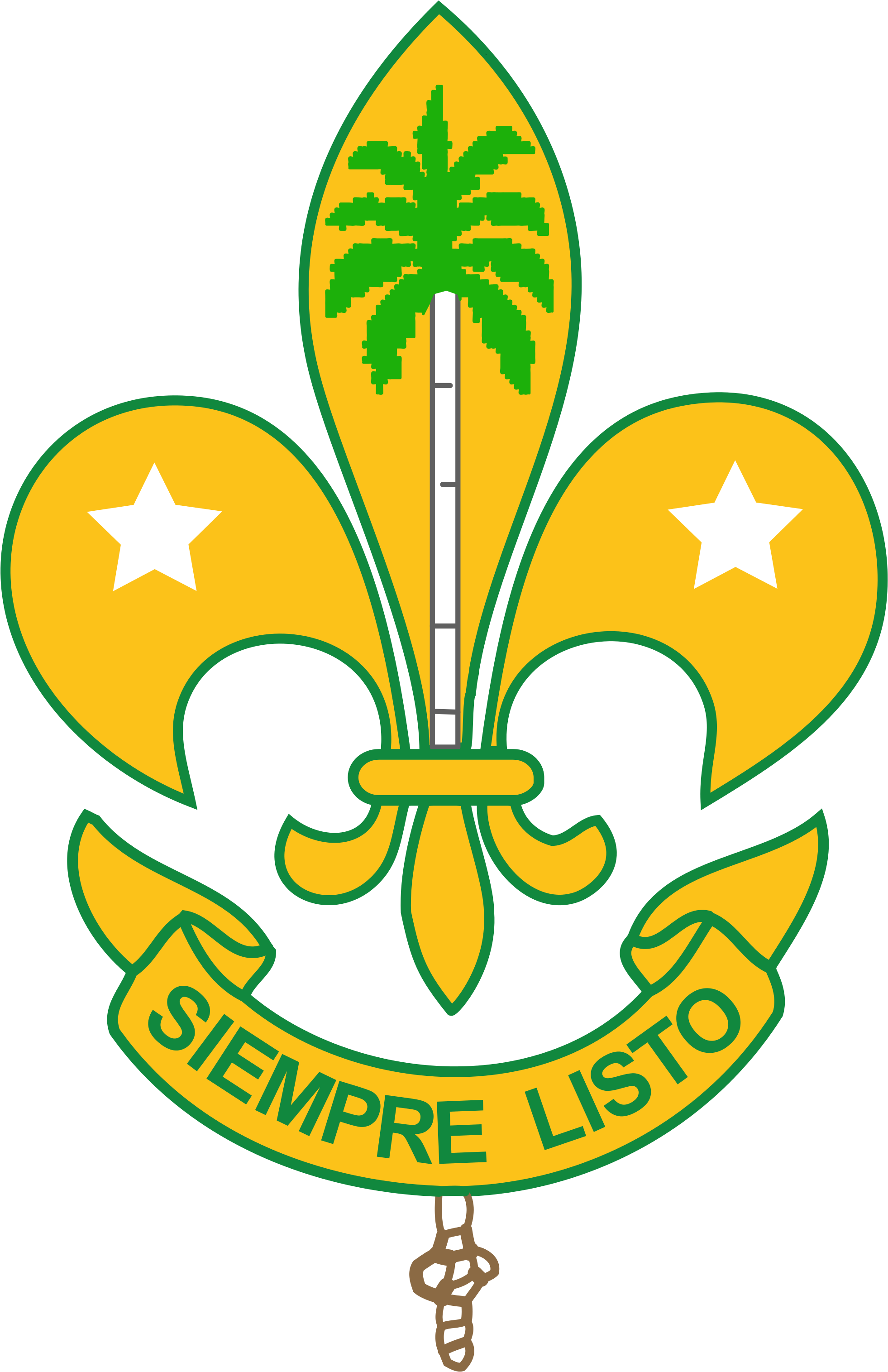 Asociación De Scouts De Cuba - Scout De Cuba (2000x3085), Png Download