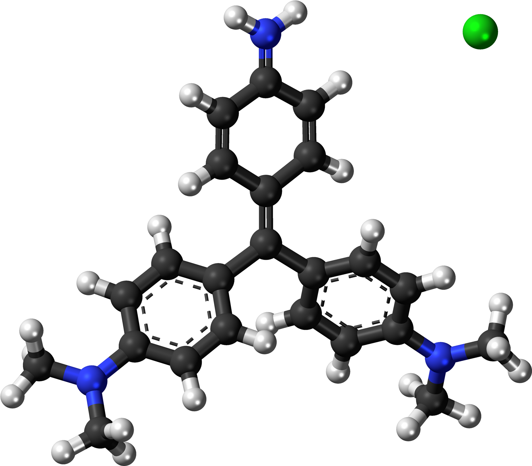 Methyl Violet 2b 3d Ball - Science Of Cholesterol: Volume (2000x1770), Png Download