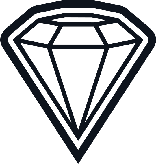 Diamond - Green Diamond Png (602x626), Png Download