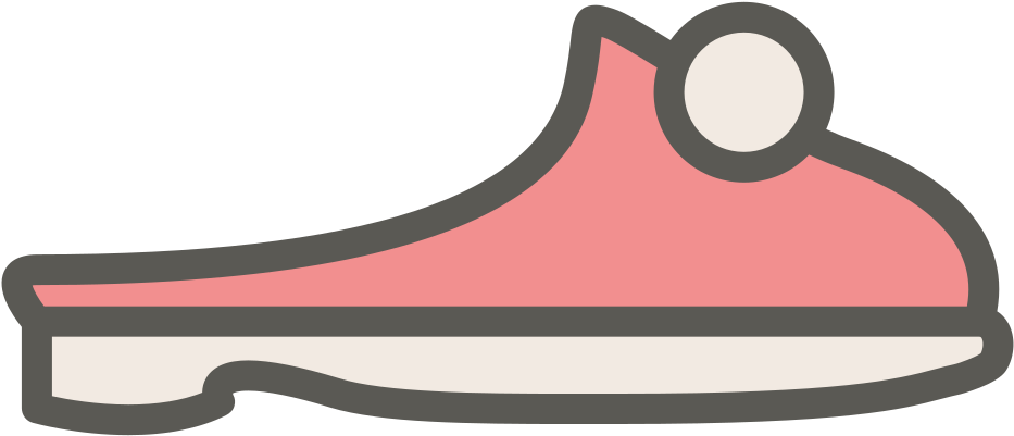 Download Svg Download Png - Slipper (1024x1024), Png Download