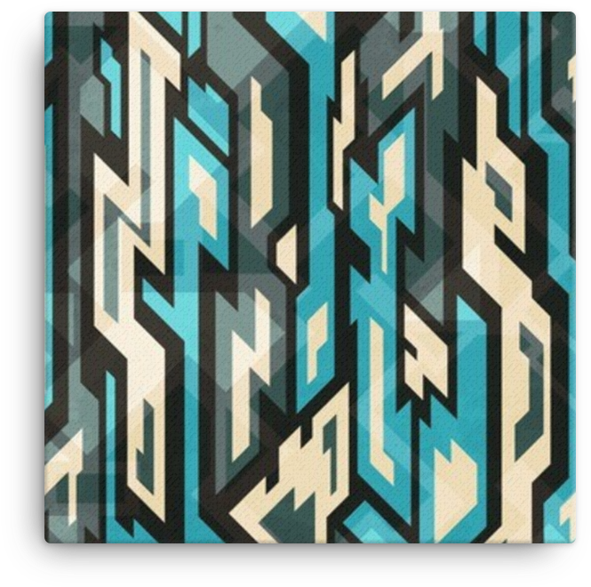 Canvas Print - T-shirt (1000x1000), Png Download