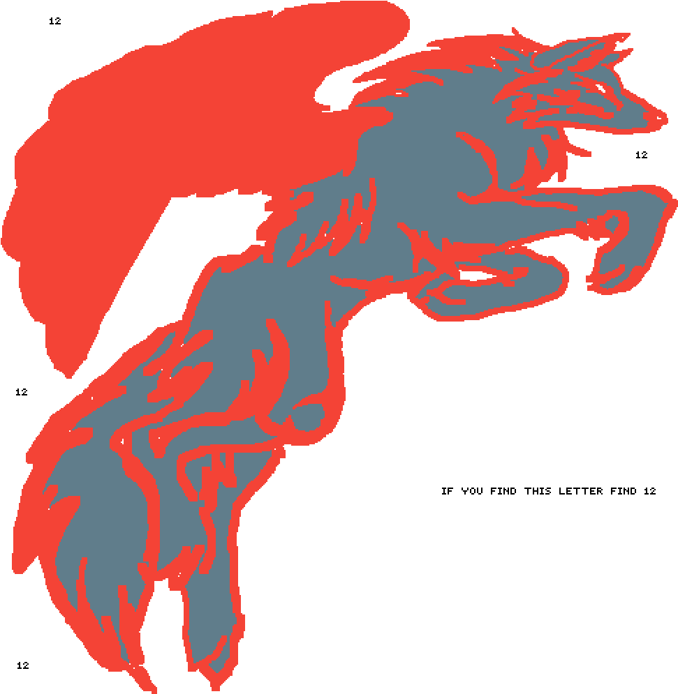 God Wolf By Bad-bunny - Ladson (1000x1000), Png Download