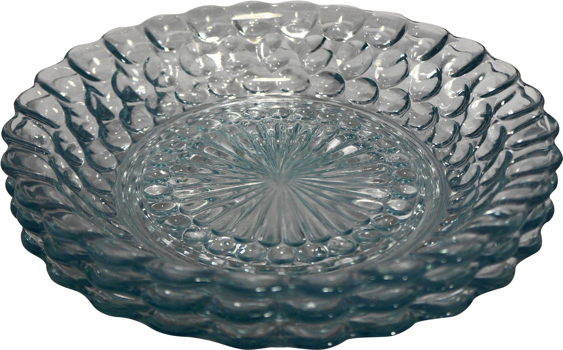 Anchor Hocking Bubble Sapphire Light Blue Flat Soup - Bowl (1884x1884), Png Download