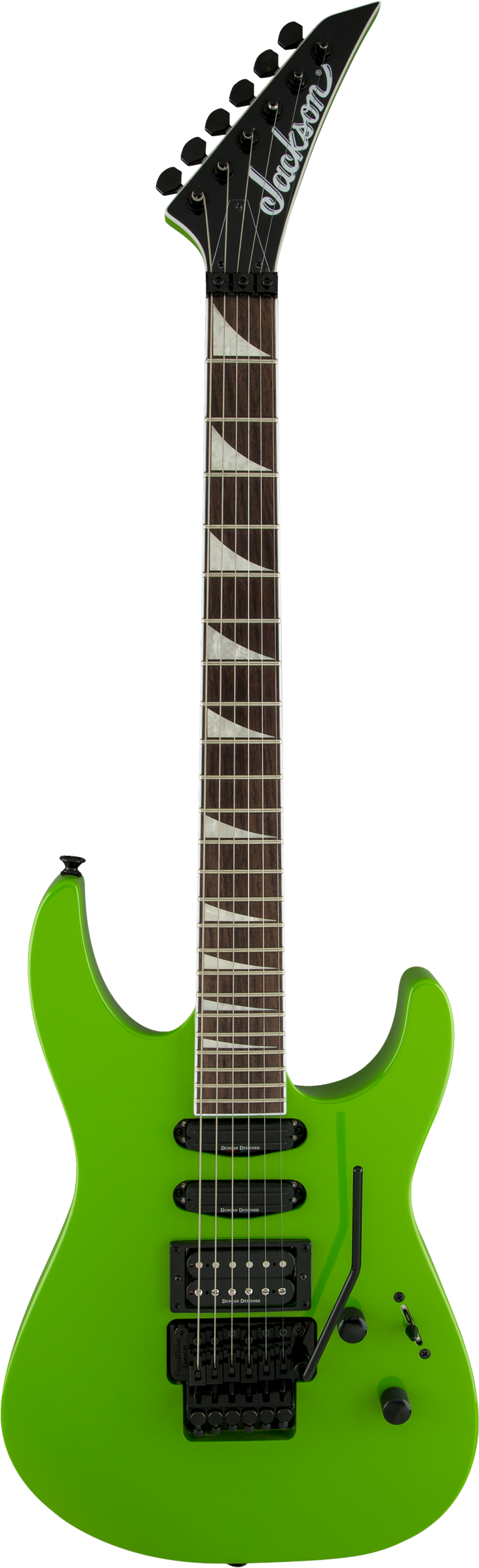 Jackson Sl3x Soloist Green Slime - Jackson Sl3x X Series Soloist Electric Guitar, Slime (739x2400), Png Download
