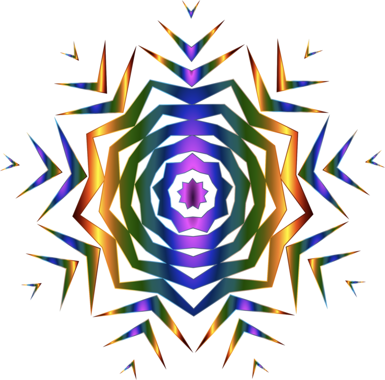 Snowflake Computer Icons Ice Fractal - Clip Art (760x750), Png Download