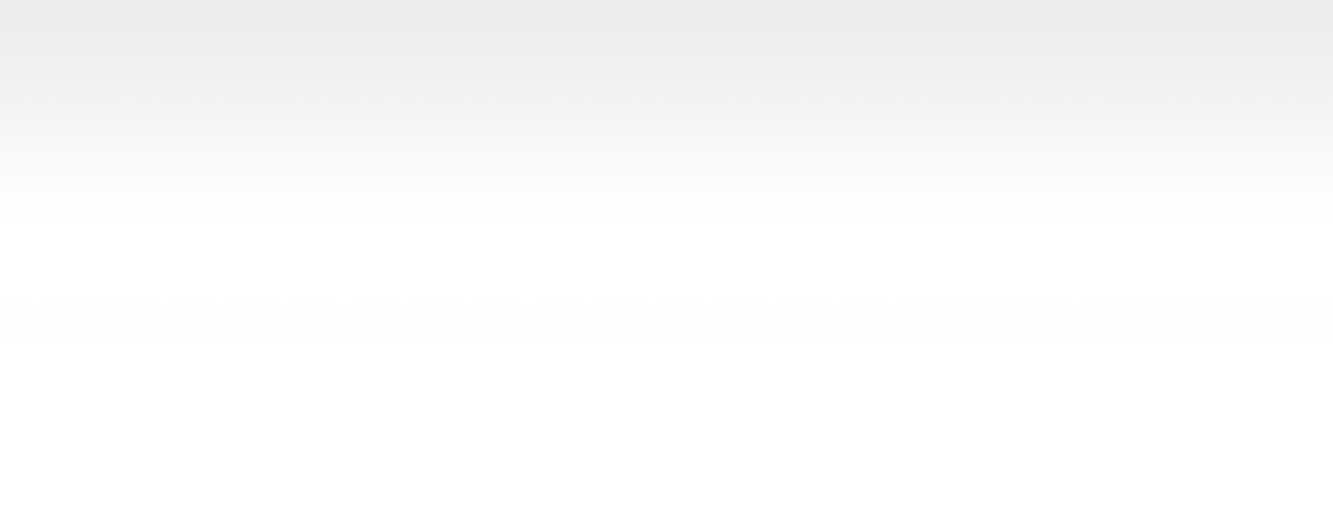 Grey To White Gradient - Black-and-white (1920x763), Png Download