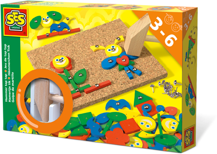 Hammer Tic Shapes Imagination - Ses Creative Hammer Tic Imagination (700x700), Png Download