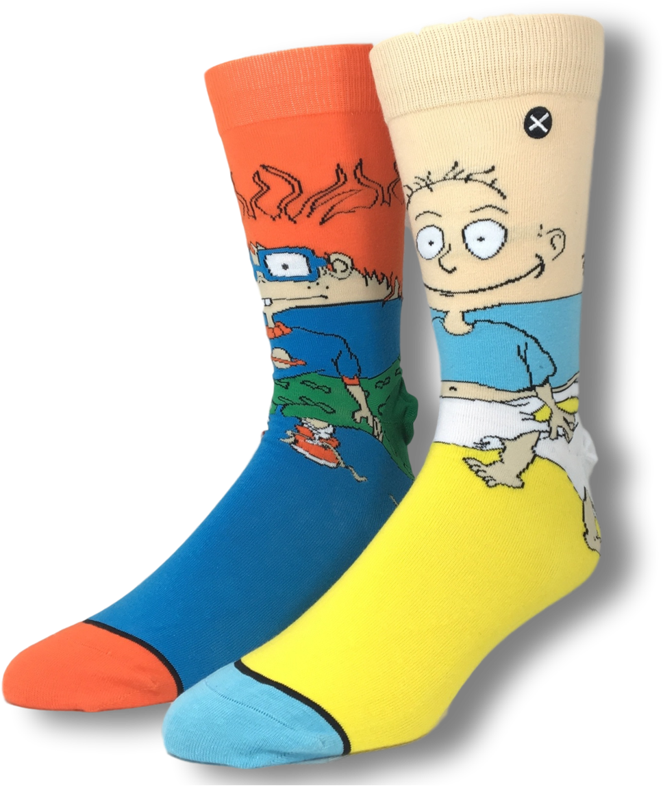 Nickelodeon Rugrats Tommy And Chuckie Socks - Sock (1280x1280), Png Download