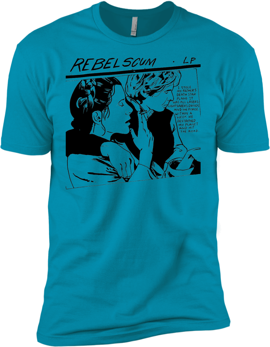 Rebel Scum Men's Premium T-shirt - Geffen Sonic Youth - Goo [cd] Usa Import (1155x1155), Png Download
