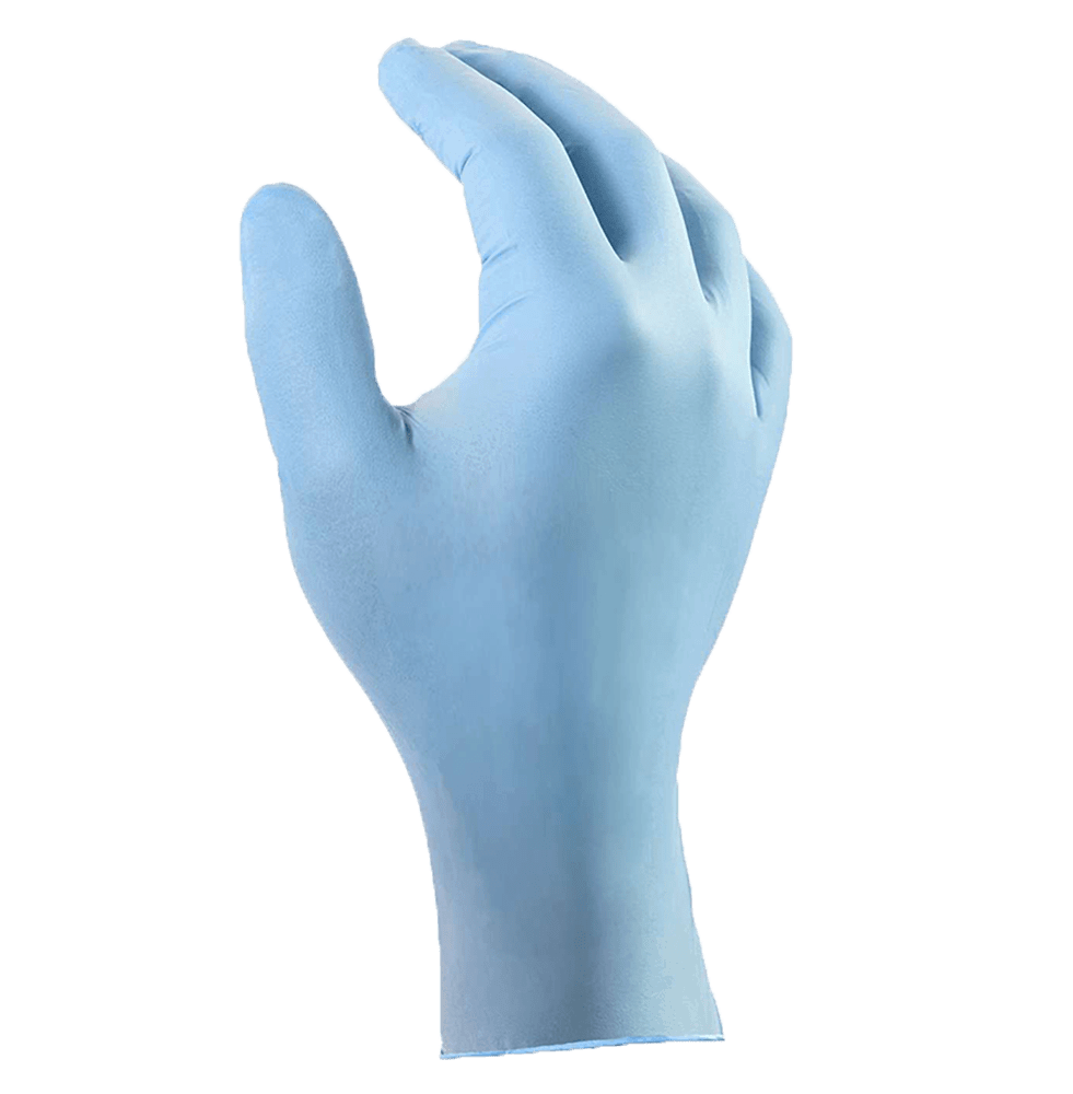 Extra Large Nitrile Blue - Fish Monkey Disposable Nitril Glove (1000x1000), Png Download