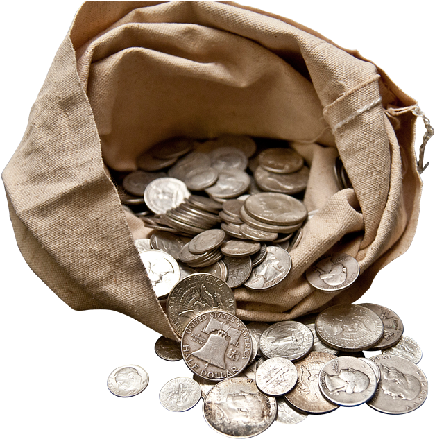90% Junk Silver Coins - Junk Silver (670x670), Png Download