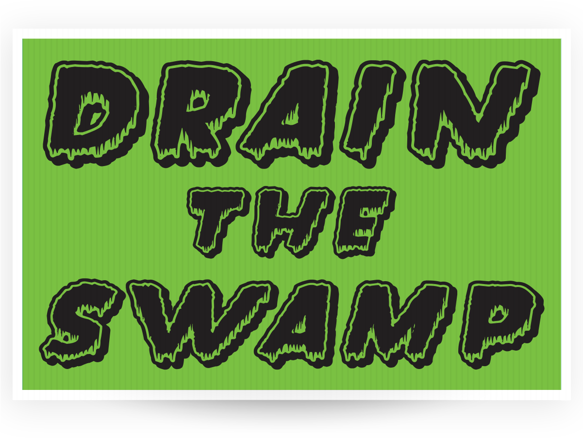 Drain The Swamp Monster - Drain The Swamp (1200x1200), Png Download