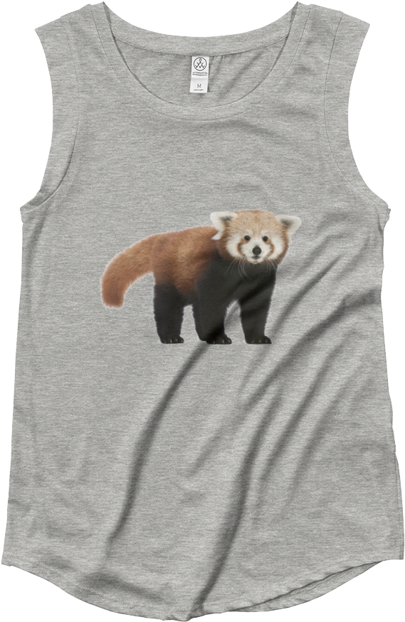 Red Panda Ladies‰۪ Cap Sleeve T Shirt - Doggy Mommy Cap Sleeve T-shirt - Dog T-shirt - Dog (1000x1000), Png Download