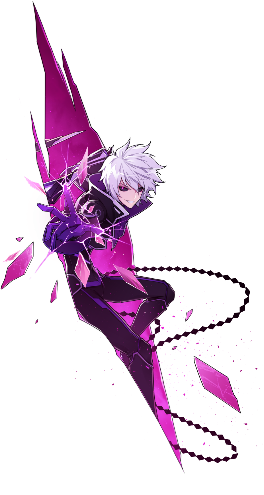 Diabolic Esper Anime Elsword, - Add Kim Diabolic Esper (1000x1829), Png Download