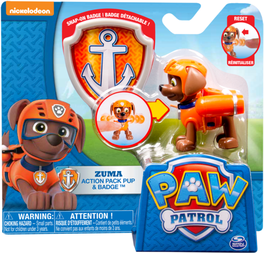 Paw Patrol Zuma - Paw Patrol Toys Zuma (800x584), Png Download