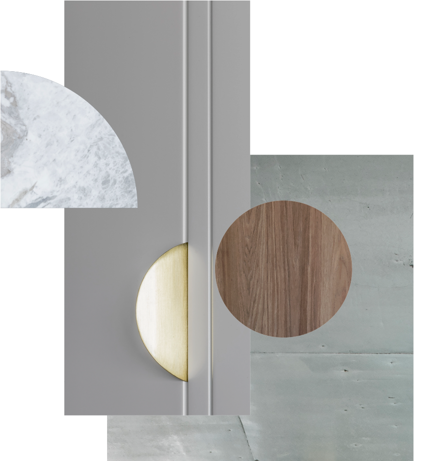 Project Portrait P1 House By Brisbane Interior Designer - Design (1000x951), Png Download