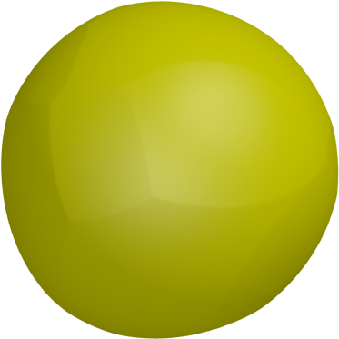 Exaggerated Displacement More Realistic Displacement - Sphere (960x540), Png Download