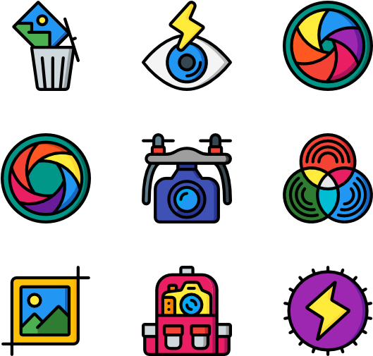Photography - Web Design Icon Png (600x564), Png Download