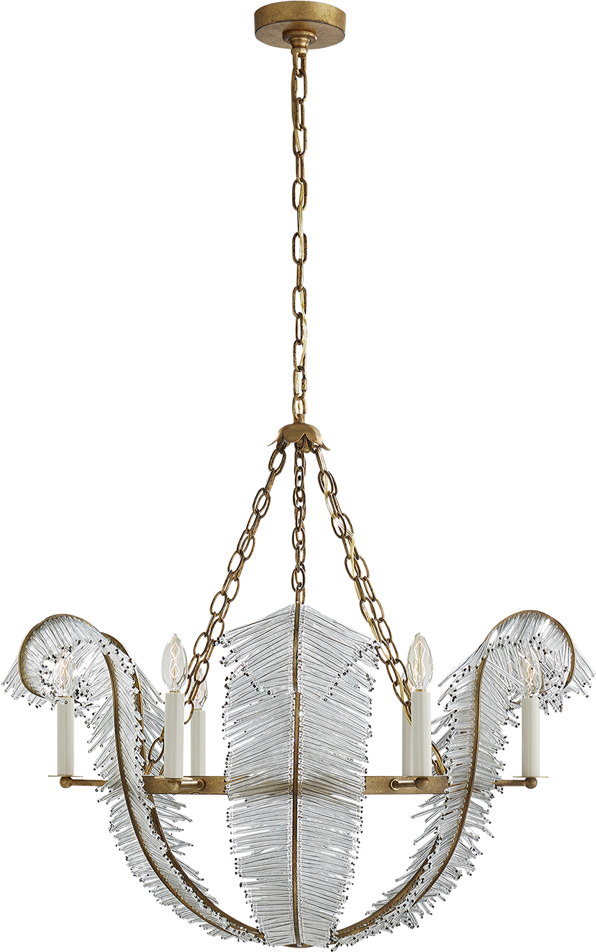 Visual Comfort Calais Chandelier (1440x1440), Png Download