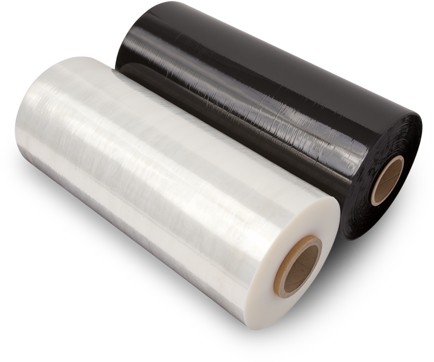 Stretch Wrap Machine Blk And Clear - Stretch Wrap (1000x855), Png Download