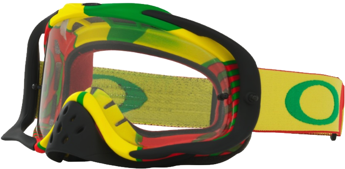 Masque Oakley Crowbar Mx Jaune (763x763), Png Download