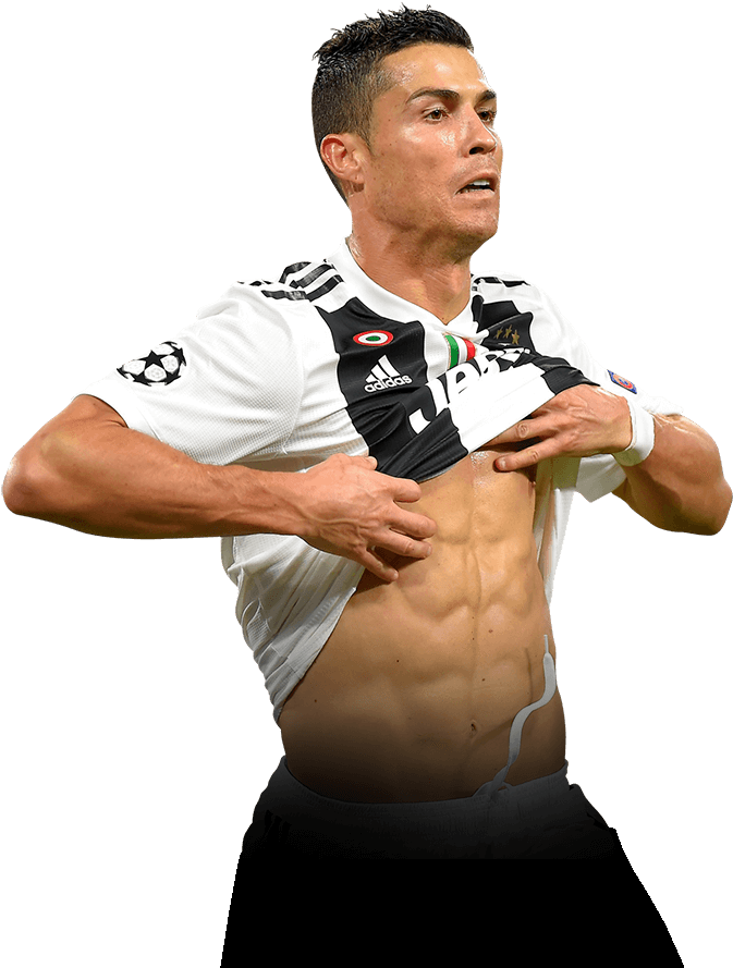 Derby - Cr7 Juventus Abdômen (686x900), Png Download