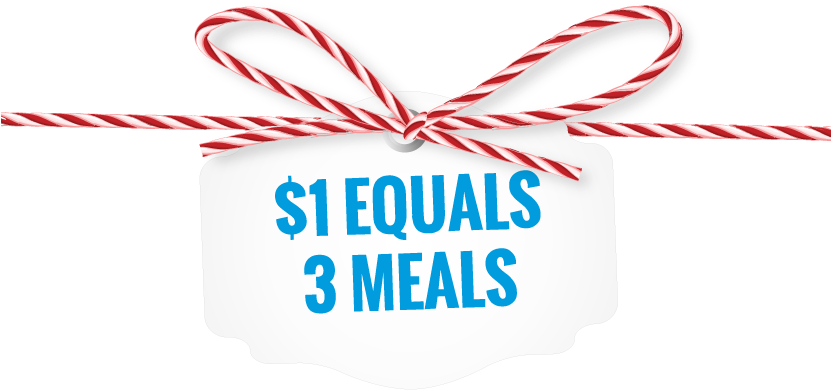 $1 Equals 3 Meals - Comfort Zone Crusher (830x400), Png Download