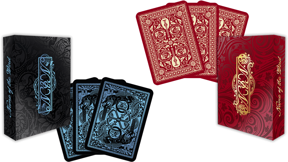 Boxes And Cards Transparent - Name Of The Wind Card Deck (1002x590), Png Download