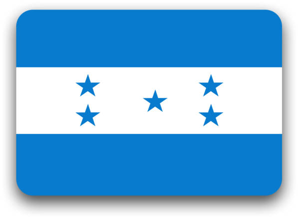 Download Bandera De Honduras Flat Style 504 Codigo De Pais Png Image With No Background Pngkey Com